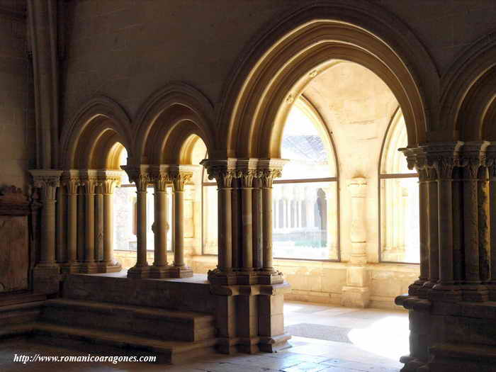 Detalle de acceso desde el interior